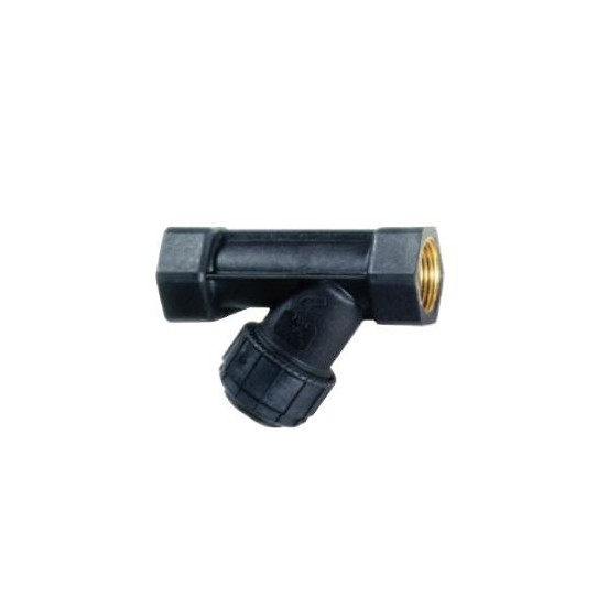 FILTRO PLASTICO EN "Y" 80 LTS 10 BAR 1" H